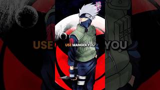 Why didn't Kakashi use Mangekyo before Shippuden? #naruto #narutoshippuden