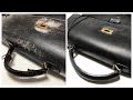 Vintage Hermes Kelly Depeche Restoration ASMR 4K