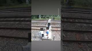 Children Dance Near High Speed Train, Draw Warning