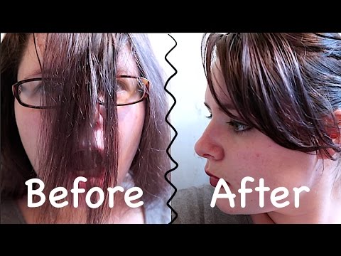 How To Cut Bangs Youtube