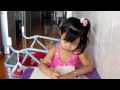 siv ching 4 year old cambodian kid can do dictation of sentences