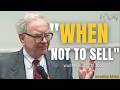 Warren Buffett on When NOT to Sell a Stock | Terry Leadership Speaker Series 2001