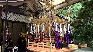 令和四年 鳥越祭 本社神輿展示\u0026町会神輿