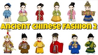 Chinese Fashion Through the Dynasties Part 2