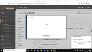 Java script Execution Using A2019