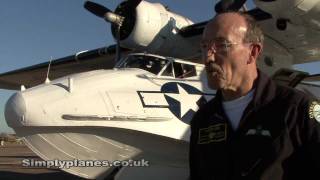 HD video - Rod Brooking and Catalina G-PBYA Flying Boat at the Duxford Autumn Air Show 2009