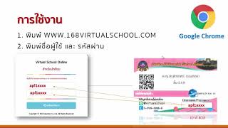 คำแนะนำเบื้องต้นเกี่ยวกับการใช้งาน Virtual School Online