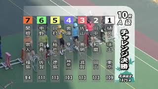 F2 10R A級チャレンジ決勝 REPLAY (大垣競輪場)