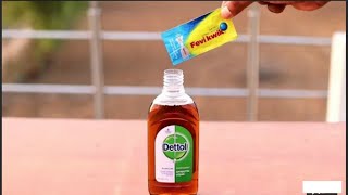 MIXING FEVI KWIK + DETTOL |क्या होगा अगर FEVI KWIK को DETTOL के साथ मिला दे |Crazy Amit XYZ