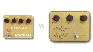 ProAnalog Manticore vs Klon Centaur