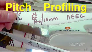 Prosharp Re Profiling skate clamping method. Zuperior M AS 2001