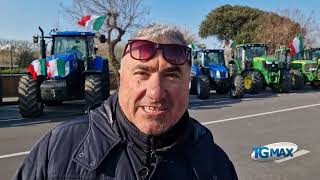 La protesta degli agricoltori, da Fossacesia ad Atessa