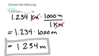 One-step Unit Conversions
