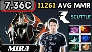 7.36c - Mira NYX ASSASSIN Soft Support Gameplay 1127 XPM - Dota 2 Full Match Gameplay