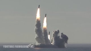 Russia’s Nuclear Submarine Successfully Test-Fires 4 Bulava intercontinental Ballistic Missiles
