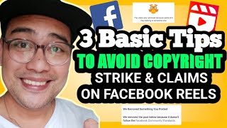 HOW TO AVOID COPYRIGHT STRIKE ON FACEBOOK REELS & VIDEOS IN 3 BASIC TIPS - Baka Hindi Mo Pa Alam