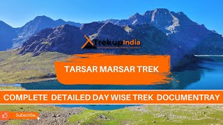 Tarsar Marsar Trek, Get Complete Details About Trek, Best Time, Route, Height | Trekup India