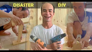 diy crafts wood making nail table - DIY with Mark