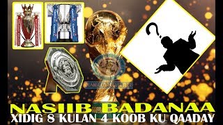 DAAWO X-X-12 aad Xidiga ugu Nasiibka badan 8 Kulan kaliya ugu Guuleystay 4 koob uukujiro World Cupka