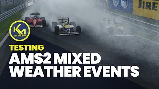 I Have Problems with Mixed Weather Races VS Ai in AMS2