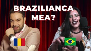 Reaction to Romanian Music - Braziliancă reacționează la Florin Salam - Brazilianca mea