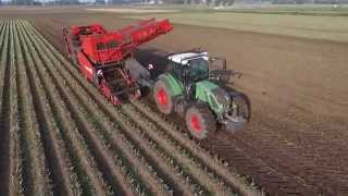 Aardappelen rooien met Dijkhuis en Dallinga Muntendam