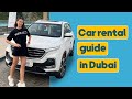 car rental guide in dubai