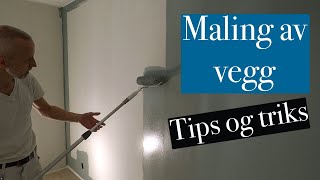 Hvordan male vegg [steg for steg med tips fra maleren]