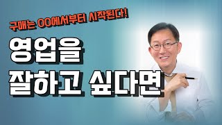 영업 꿀팁, 구매의 원리