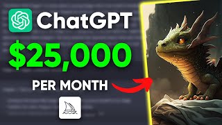 How To Make PASSIVE INCOME With ChatGPT & Midjourney AI in 2023!