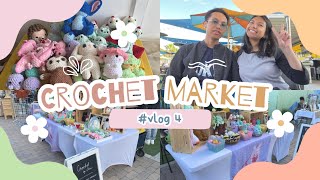 Crochet Market Vlog 4 | What I crocheted in 2 weeks