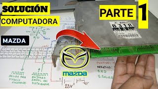 SOLUCIÓN MAZDA DEMIO COMPUTADORA PARTE 1   PRUEBA SIMULACIÓN DE ECU LANTID 323  CURSO REPARACIÓN ECM