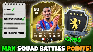 How to get MAX POINTS in SQUAD BATTLES! 📈 How to get Squad Battles Mode Mastery Players - EA FC 25