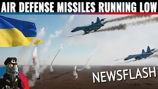 What happens when/if Ukraine runs out of air defense missiles?
