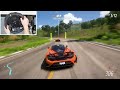 forza horizon 5 mclaren 765lt goliath race thrustmaster tx gameplay