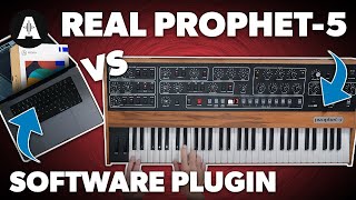 Real Prophet-5 vs Arturia Plugin!