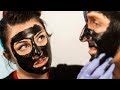 ASMR Let's Apply Black Mask to Each Other