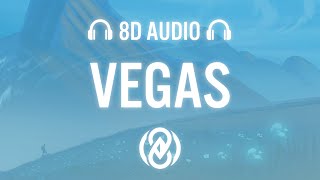 Doja Cat - Vegas (Lyrics) | 8D Audio 🎧