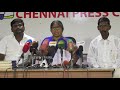 ராமதாஸ் செய்த துரோகம் அம்பலப்படுத்தம் வீரப்பன் மனைவி veerappan wife latest press meet...