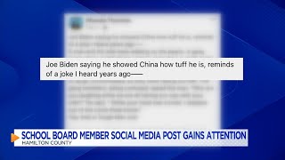 Hamilton County School Board Member's social media post gaining attention