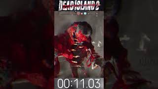 When you do all the side quests first before the boss fight... (Dead Island 2)