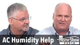 What's the fix for an AC that doesn't reduce humidity?