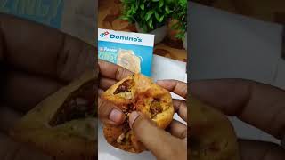 Domino's veg zingy parcel review#shorts #ytshort #foodshorts #dominos #zingyparcel #paneer #foodie