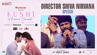 Director Shiva Nirvana Speech | KUSHI Musical Concert | Vijay Deverakonda | Samantha | Hesham Abdul