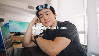 homebody vlog: chill day working from home alone