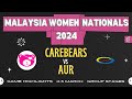 Malaysia Women Nationals 2024: Group Stages | Carebears vs AUR | Ultimate Frisbee Highlights