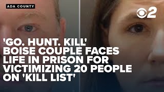 'Go. Hunt. Kill.' Boise couple faces 200 years in prison after distributing 'kill list'
