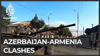 Azerbaijan and Armenia in heavy clashes on border region