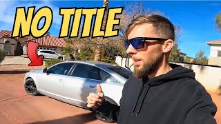 I Bought a Car Without a Title, Now What?