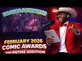 FEBRUARY 2026 COMIC AWARDS VALENTINE ADDITION